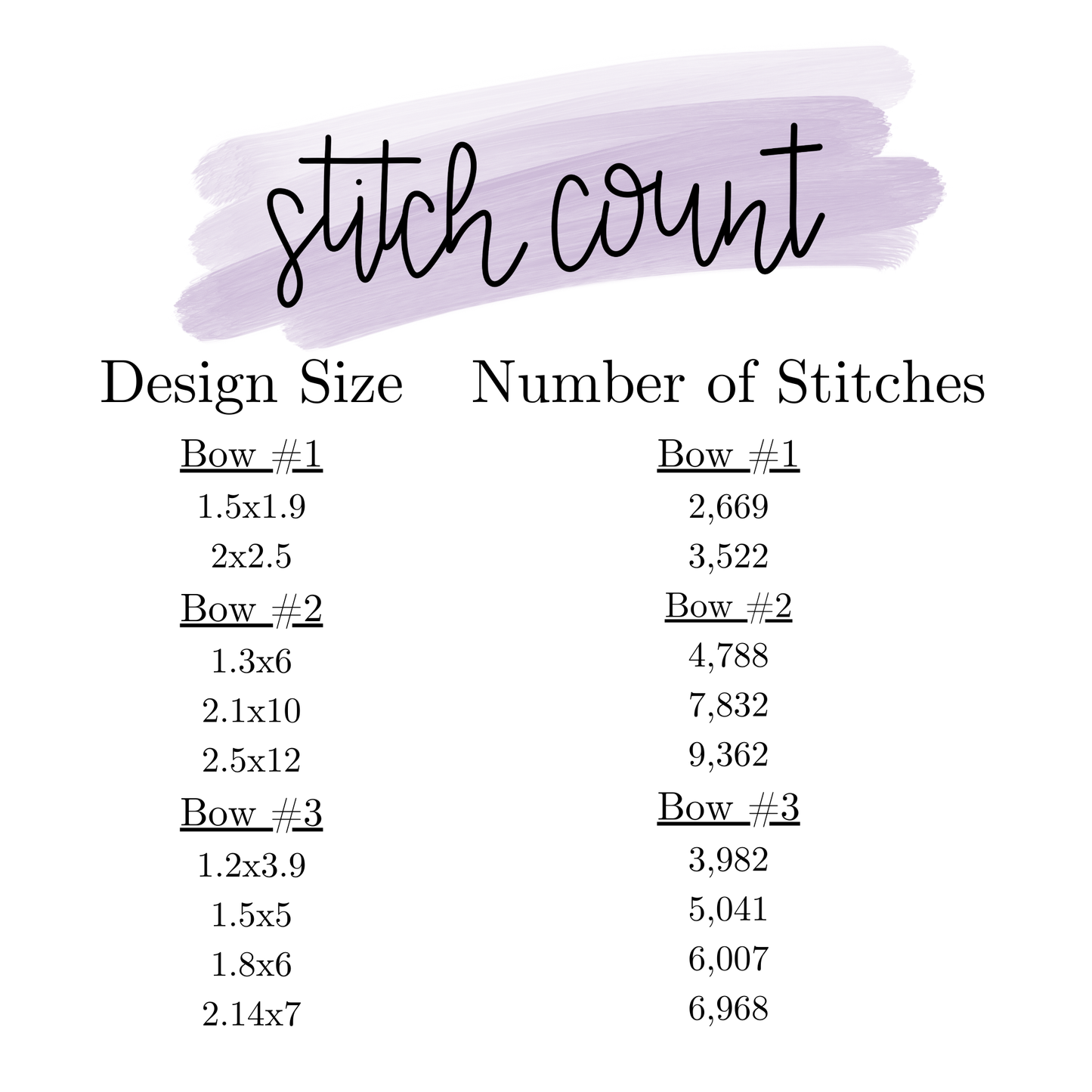 Puff Bow Bundle Machine Embroidery Design