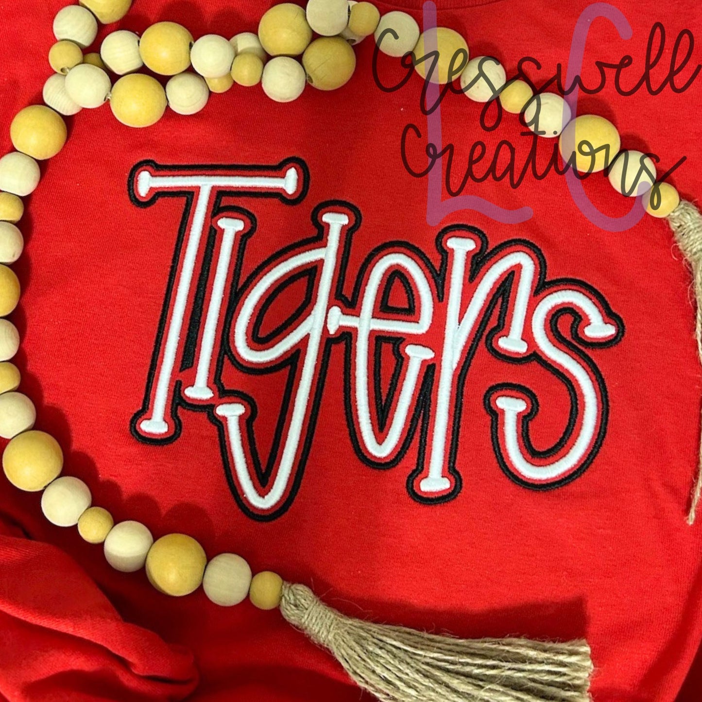 Tigers 3D Puff Machine Embroidery Design