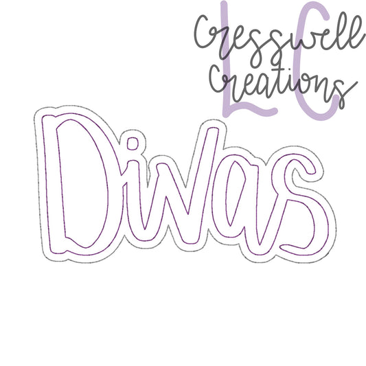 Divas Bean Stitch Double Applique