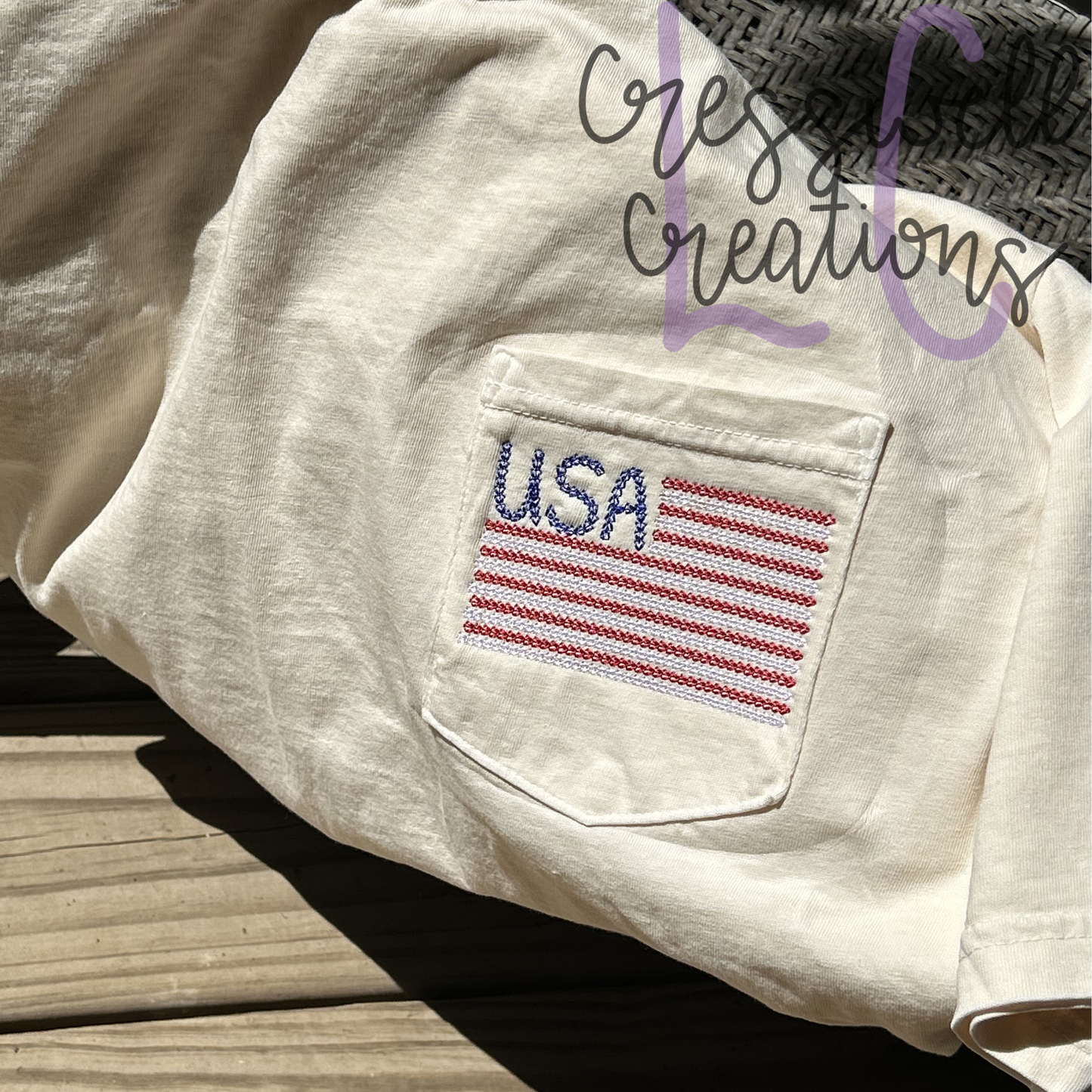 USA Chain Stitch Machine Embroidery Design