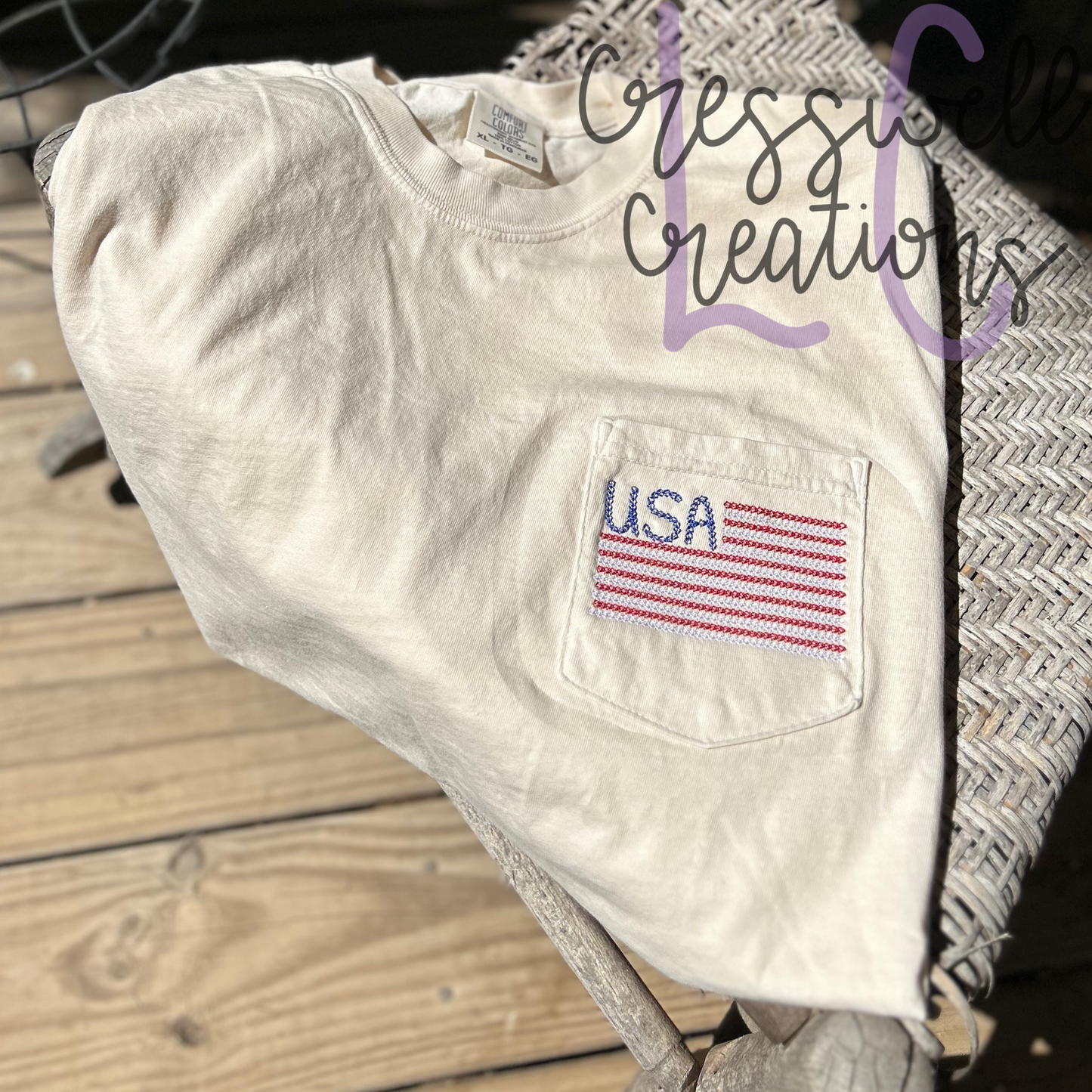 USA Chain Stitch Machine Embroidery Design