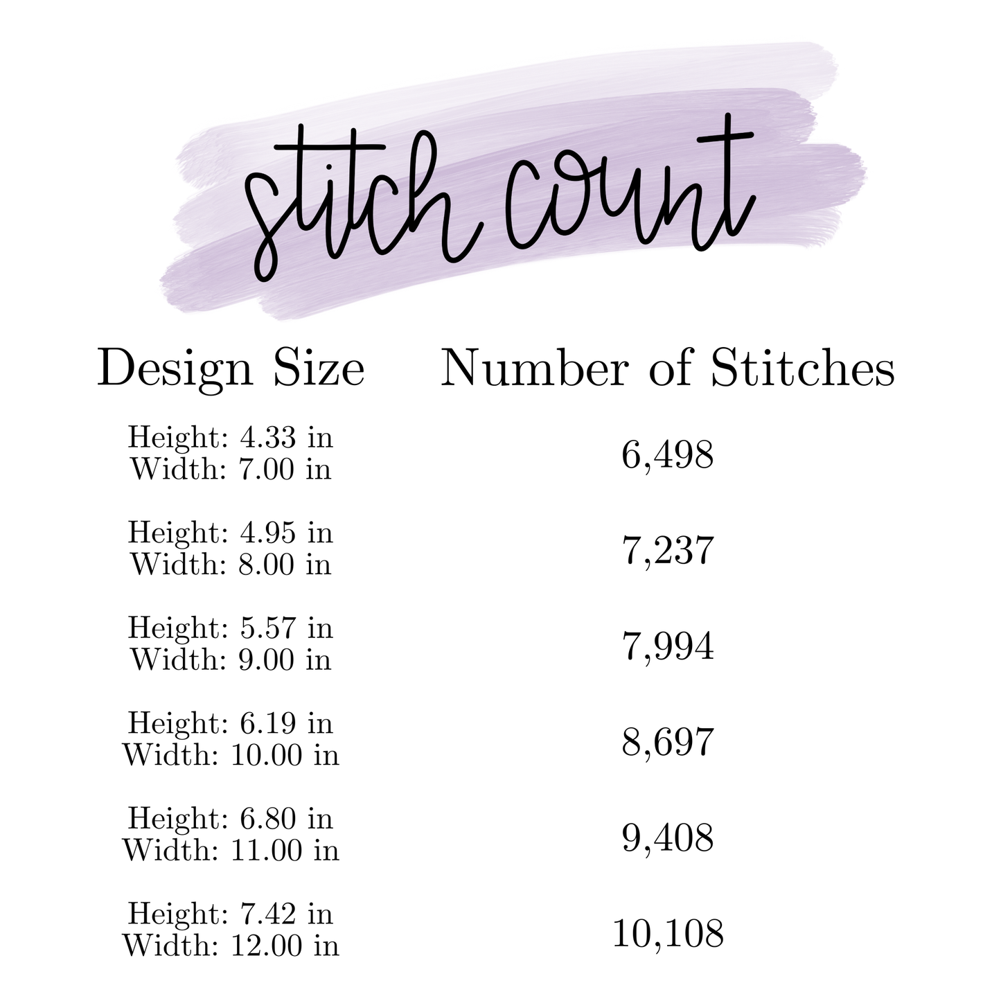 Spooky Shadow Bean Stitch Double Applique